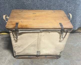 Canvas Laundry Basket 