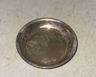 Sterling Butter Pat 