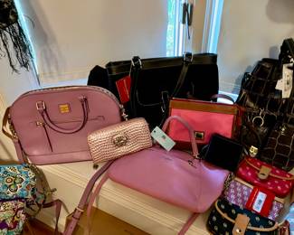 Rooney & Bourke, Coach and Vera Bradley purses