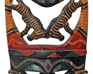 HandCarved Kenyan Safari Mask