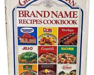 1988 Brand Name Recipes Cookbook