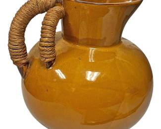 11 Ceramic Pitcher with Rope Handle