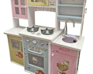 Hello Kitty Wooden Play Kitchen