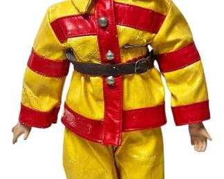 Porcelain Firefighter Doll, Ltd Ed