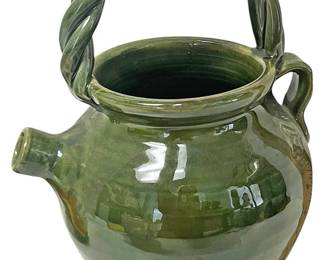 French Cassis Provence Green Pitcher