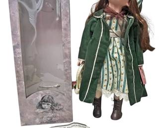 Traditions Erin Porcelain Doll w Box  COA