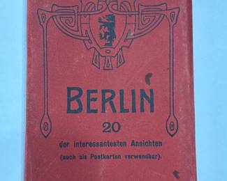 Early 20th Century Pictures/Postcards of Berlin.
