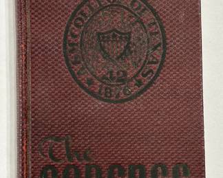 1942 Texas A&M College handbook for freshman.