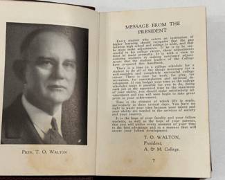 1942 Texas A&M college handbook for freshman.