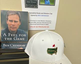 Signed memorabilia.