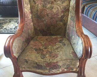 1920’s Chair, see matching rocket in next photo!