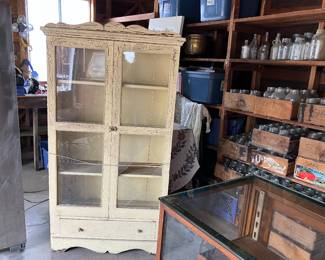 Antique cabinet/shabby chic