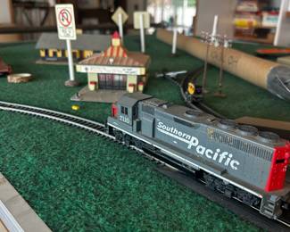 HO Train Set Up