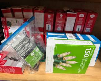 Christmas lights new in box