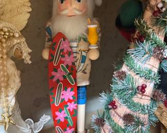 Santa on spring break