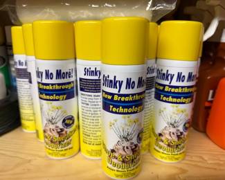 Shoe anti-odor spray