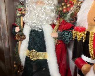 One of the largest and most beautiful Santa collections we’ve ever seen