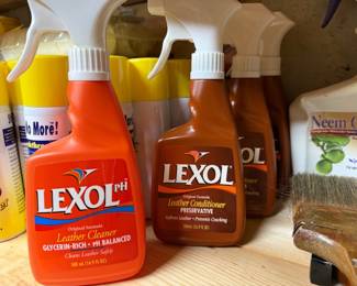 Leather care products