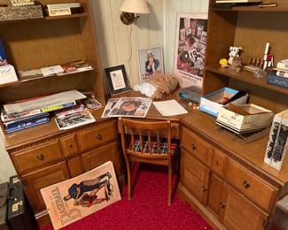 Vintage corner desk