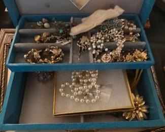 Assorted Vintage Costume Jewelry Collection