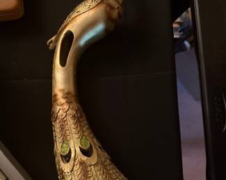 Vintage Peacock Decor