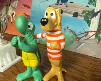 Vintage Walt Kelly, Pogo Action Figures: Beauregard, Albert 1969 Japan