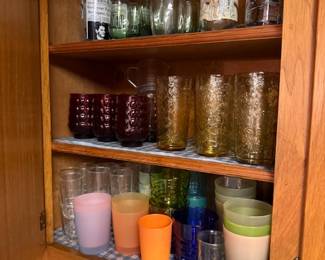 Vintage and collectible glassware 
