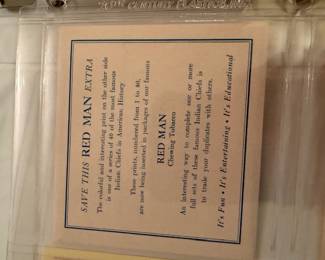 1954 Red Man American Indian Chiefs Full Set Plus massive collection of individual in great condition