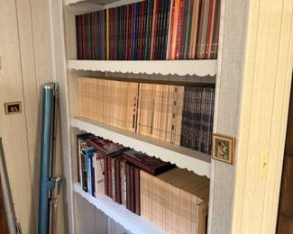 Collections of vintage books