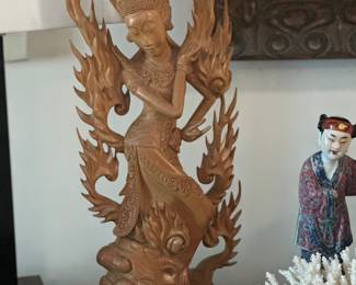 Wood carving