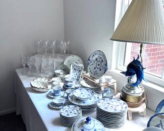Royal Copenhagen service for 12