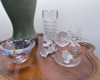 Lalique and Baccarat