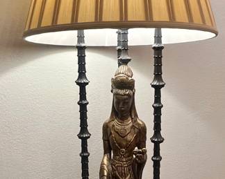 1950s Quan Yin Lamps (2) 