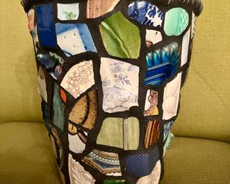 mosaic planter