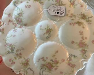 Limoges Oyster plate...antique and lovely!
