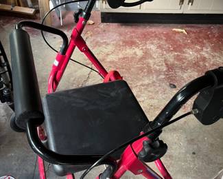 Rollator walker to help you or your loved one!