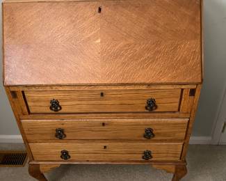 Antique small secretary...adorable, great size and in very good condition!