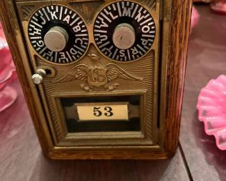 Antique Post Office door...amazing!  So cute!