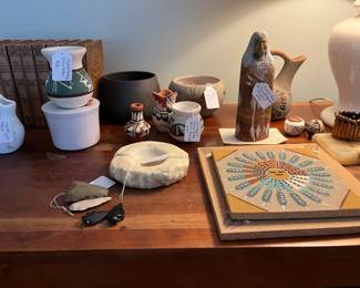 Indian pottery and a Vintage Arrowhead group...you need to see these!