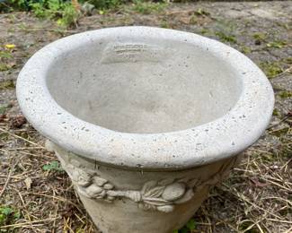 Lovely concrete planters!
