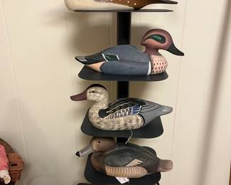 Boyd's Collection! Solid wood hand painted ducks are all different and all beautiful!  These will be a perfect and thoughtful Christmas or birthday gift for the guy in your life!