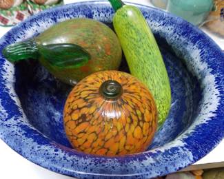 Glass fruit