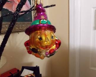 Christopher Radko Halloween orn