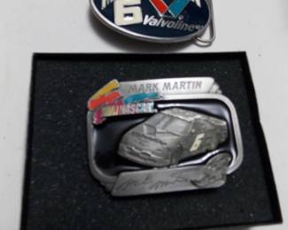 Mark Martin Belt Buckles
