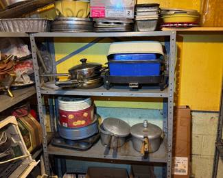 Basement storage room to left of bar