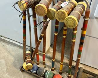 VTG CROQUET SET