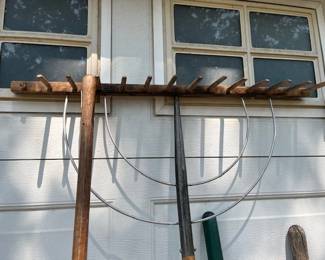 Vintage garden tools