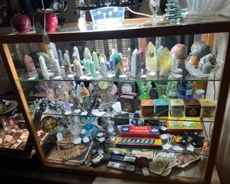 Here is an updated photo of the large display case