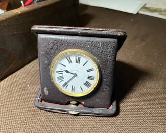 Vintage 8 day travel clock