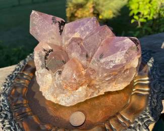 Large  Amethyst Crystal Cluster